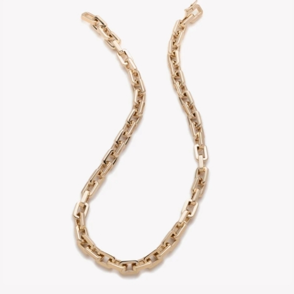 Eddie Borgo Supra Link Necklace 17 in NWT - Picture 3 of 6